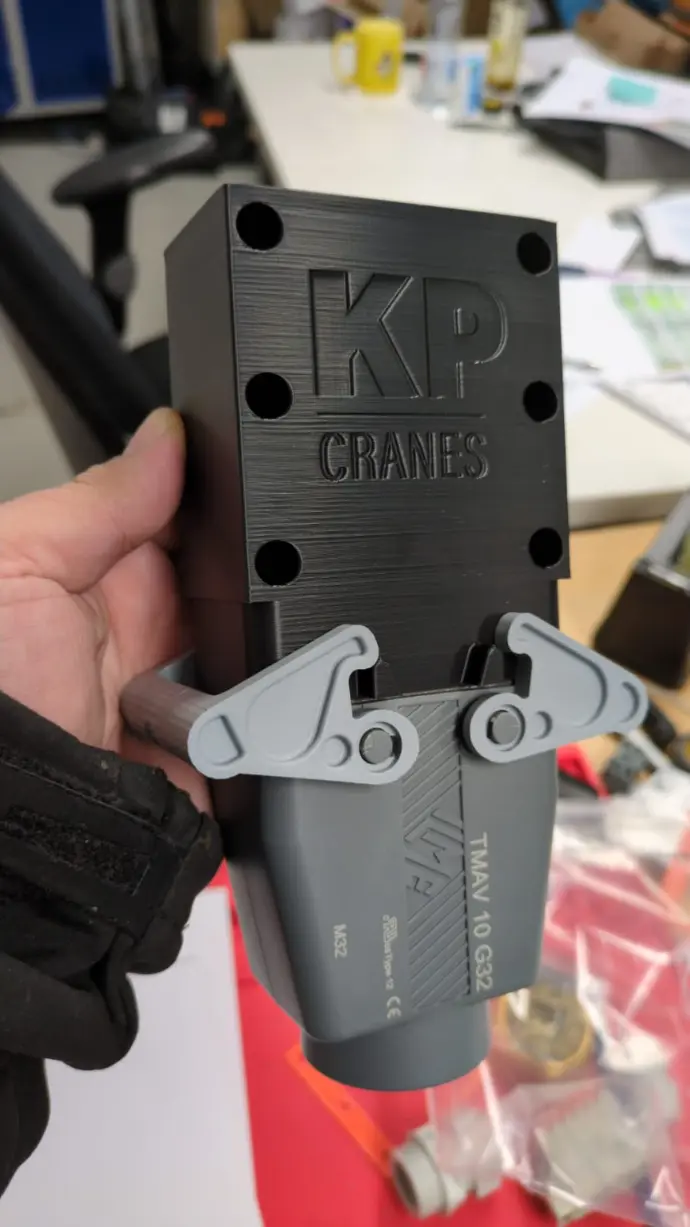 Pièce mécanique imprimée en 3D pour prototypage industriel